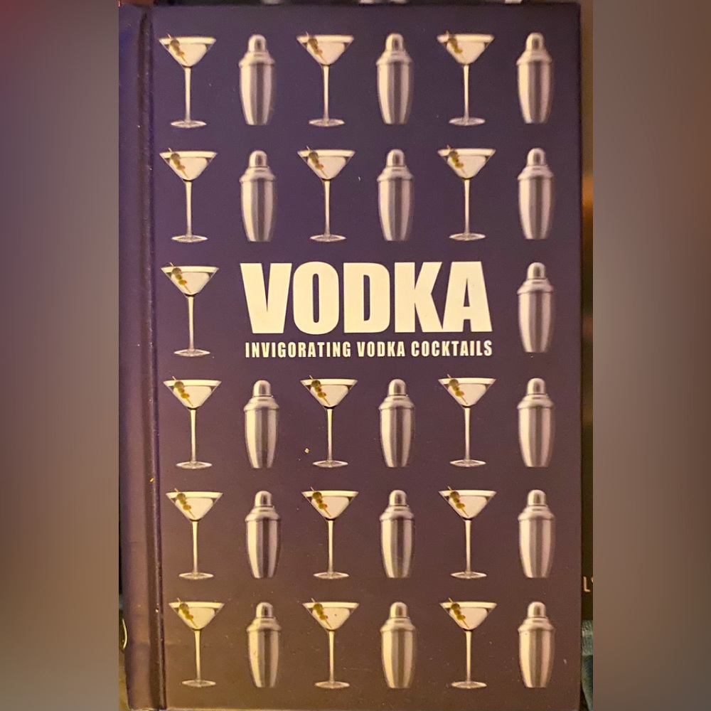 Invigorating Vodka Cocktails Binded Book